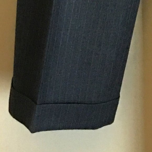 BANCROFT NEW YORK Charcoal Grey Wool Pinstripe Suit  40S - Picture 13 of 15